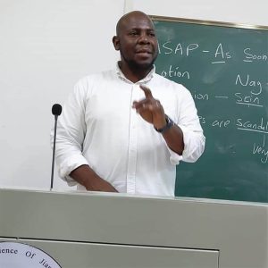 Misheck Banda Head of Academics and Math proficiency